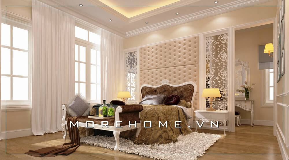 Giường ngủ chung cư đẹp